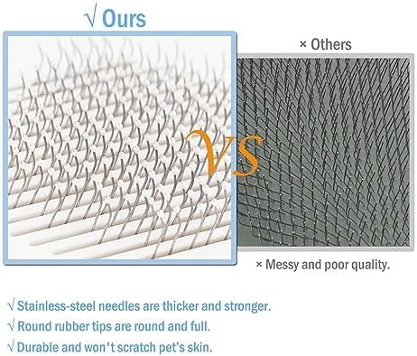 Self-Cleaning Pet Brush for Dogs and Cats, Portable Tool